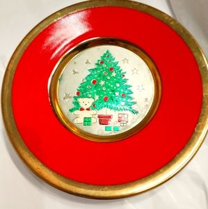 Vintage Himark Christmas Tree  Dish